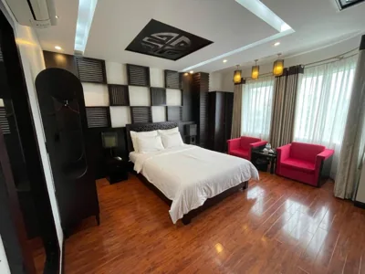 花园景大床间 — WILD LOTUS Apartment HA NOI